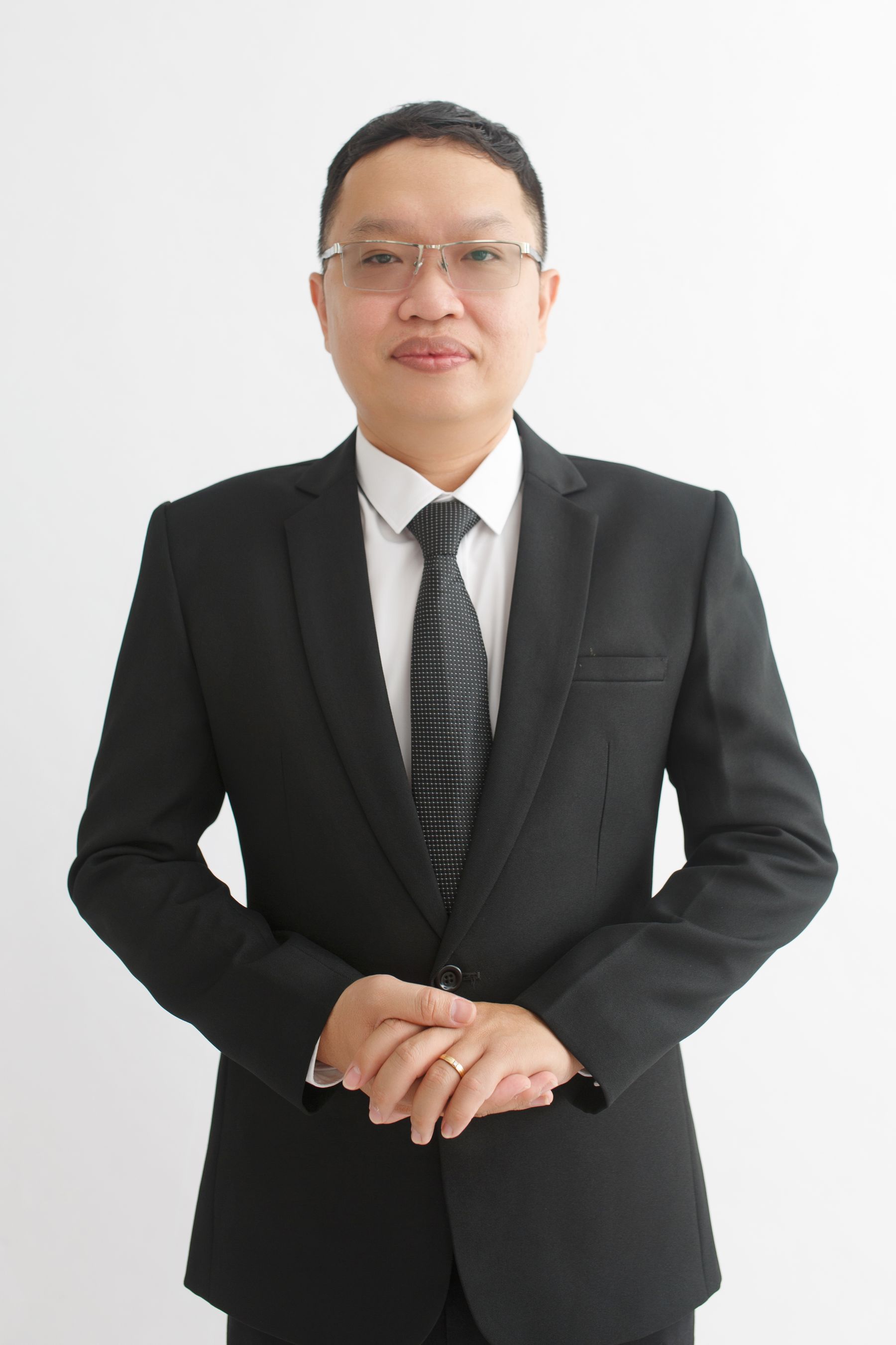 Retrato ilustrativo de profesional de traje